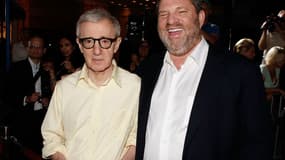 Woody Allen et Harvey Weinstein en 2008.