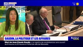 Mort de Jean-Claude Gaudin: Samia Ghali, adjointe au maire de Marseille, évoque une carrière politique "par moment chaotique" de l'ancien élu