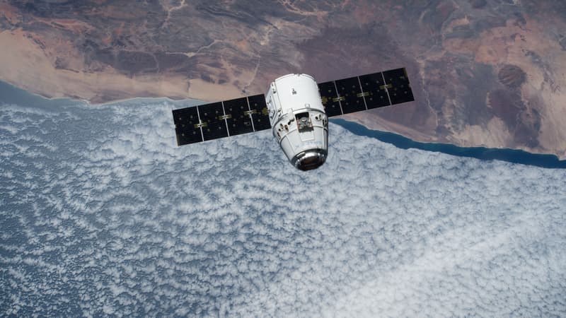 C'est un cargo spatial ressemblant à celui-ci qui a échappé au contrôle de la Russie. 