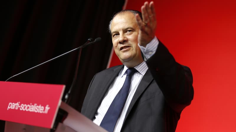 Conférence de presse de Jean-Christophe Cambadélis au siège du PS, samedi 20 juin 2015 à Paris.