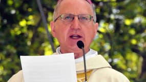 Monseigneur Housset, évêque de La Rochelle et de Saintes, le 15 août 2012. (Photo d'illustration)