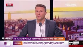 Les jus de fruits n’ont plus la cote en France