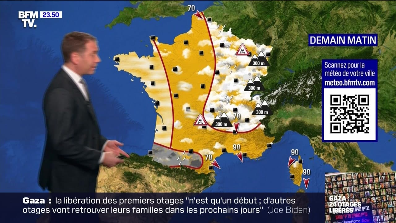 La Météo Pour Ce Samedi 25 Novembre 2023