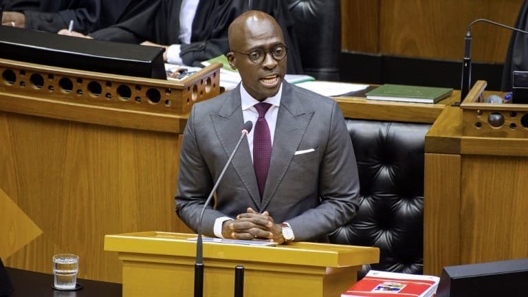 Le ministre sud-africain de l'Intérieur, Malusi Gigaba.