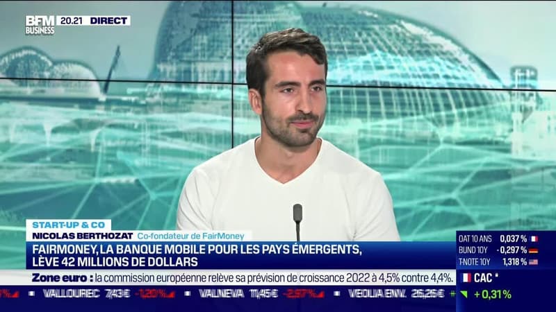 Start up & co : FairMoney, la banque mobile pour les pays émergents, lève 42 millions de dollars - 07/07