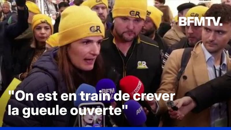 Salon de l'Agriculture: Karine Duc, co-présidente de la Coordination rurale, exhorte Emmanuel Macron "à dégager"