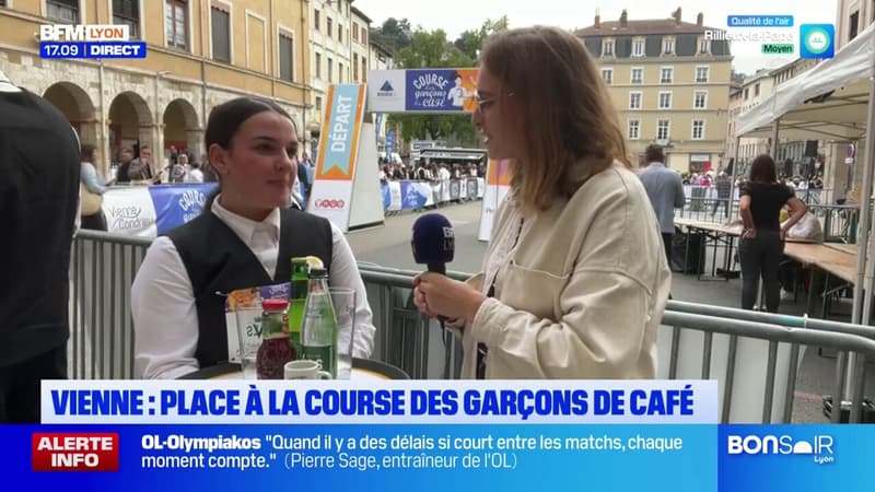 Vienne: place à la course des garçons et filles de café (1/1)