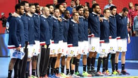 L'équipe de France lors de l'Euro