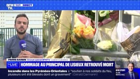 Un dernier hommage rendu au principal d'un collège à Lisieux, retrouvé mort, est organisé par la mairie ce mardi 15 août