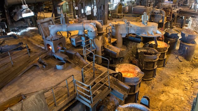 La production industrielle a fortement progressé en août.