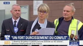 L'intersyndicale d'Air France annonce "un fort durcissement du conflit"