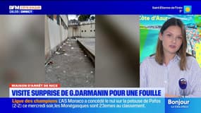 Maison d'arrêt de Nice : visite surprise de Gérald Darmanin pour une fouille