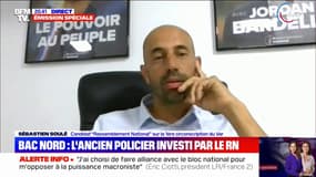 "C'est une continuité naturelle": Sébastien Soulé, ancien policier de la Bac Nord et candidat RN aux législatives, explique son engagement en politique 