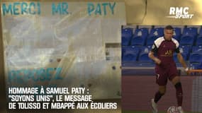 Hommage à Samuel Paty : "Soyons unis", le message de Tolisso et Mbappé aux écoliers