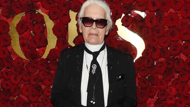 Karl Lagerfeld à New York en 2017