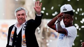 Carlo Ancelotti et Vinicius