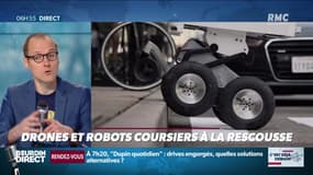 EN VIDÉO - Coronavirus: drones et robots coursiers à la rescousse des humains confinés