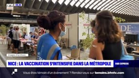 Nice: la vaccination s'intensifie dans la Métropole