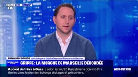  Épidémie de grippe: "Malheureusement aujourd'hui, elle (la grippe) tue fort", rappelle Benjamin Davido, infectiologue
