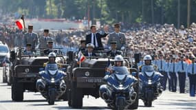 Le défilé du 14-Juillet se tient sur l’avenue Foch, avec une double thématique: "l'olympisme et les armées" et les 80 ans de la Libération de la France.