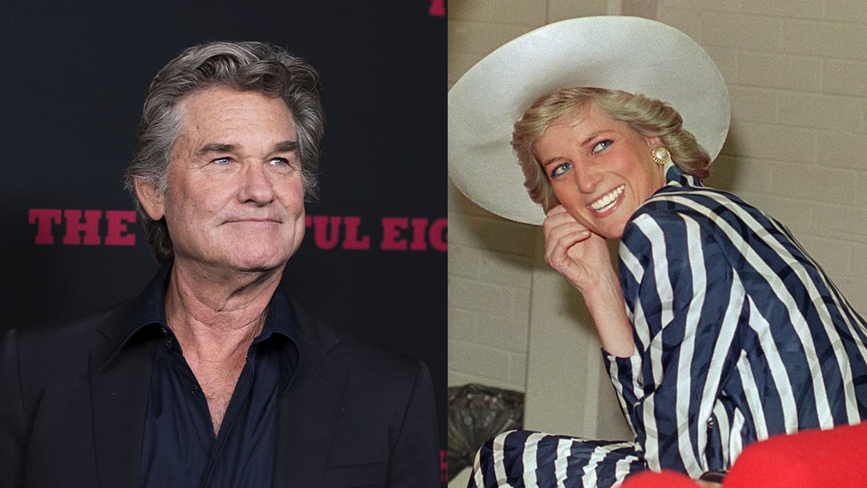 Kurt Russel et Lady Diana, histoire d'une amitié Kurt Russel et Lady Diana, histoire d'une amitié