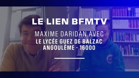 Le lien: Maxime Daridan et le lycée Guez de Balzac