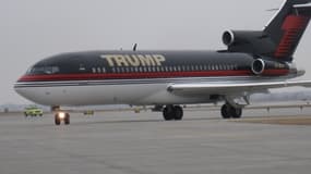 Le Boeing 727-200 de Donald Trump a appartenu au cofondateur de Microsoft, Paul Allen. Le nouveau président des Etats-Unis l'a acheté en 2011.