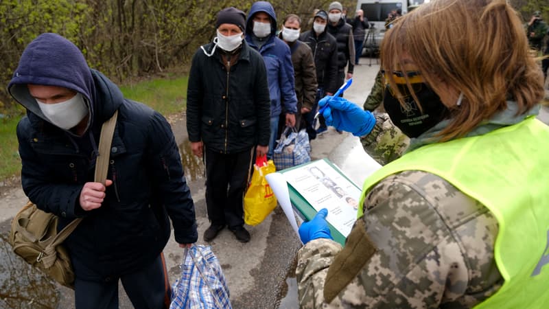 Des Ukrainiens ont été 