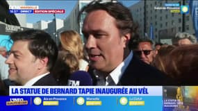 "Elle est très réussie": Benoît Payan et Laurent Tapie réagissent à la statue de Bernard Tapie