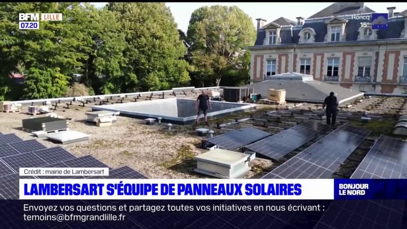 Lambersart s'équipe de panneaux solaires