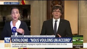 Catalogne: le président de la Catalogne demande une médiation