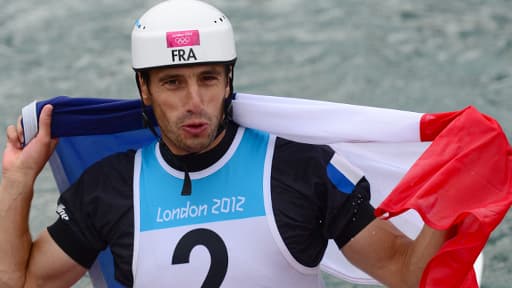 Tony Estanguet, qui a arrêté sa carrière il y a peu, fait partie des décorés de la Légion d'honneur.