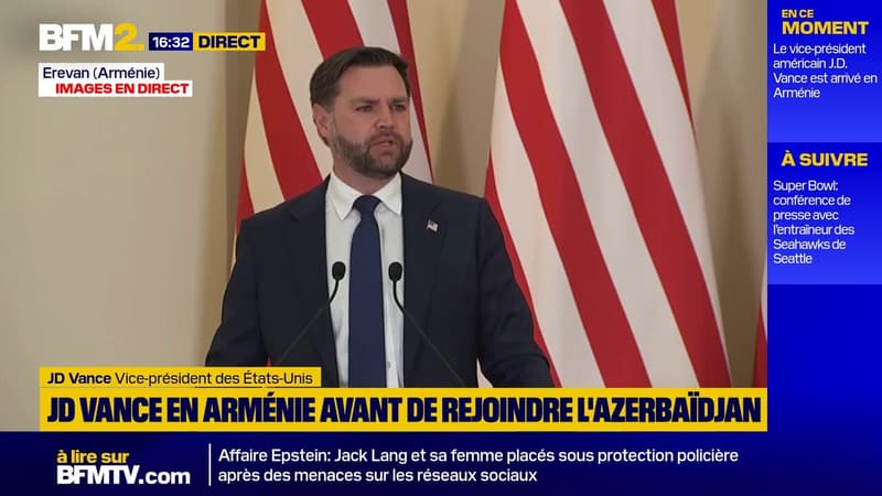 Le vice-président américain JD Vance annonce la vente de technologies de drones d'une valeur de 11 milliards de dollars à l'Arménie