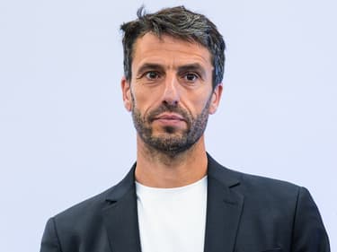 Tony Estanguet, président du comité d'organisation des JO 2024, à Paris le 23 mai 2023