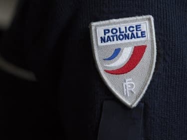 Un écusson de la police nationale (image d'illustration)