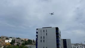 Les premières images des drones qui survolent le quartier des Moulins à Nice