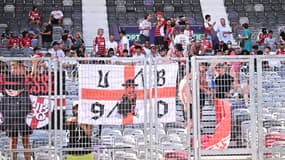 Des supporters de Brest à Toulouse, le 24 août 2025
