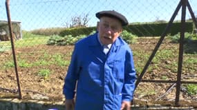 Paul Rudelle, 82 ans, habitant du Tarn au micro de BFMTV