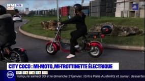 Paris Mobility: City Coco, mi-moto, mi-trottinette électrique 