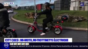 Paris Mobility: City Coco, mi-moto, mi-trottinette électrique 