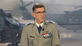 Frédéric Barbry, porte-parole de l'Etat-major des Armées, sur le plateau de BFMTV le 27 novembre 2019, au surlendemain de la mort de 13 militaires français au Mali.