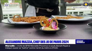 JO 2024: le chef marseillais Alexandre Mazzia dévoile une partie de son menu