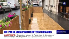 Île-de-France: pas de jauge de 50% pour les petites terrasses