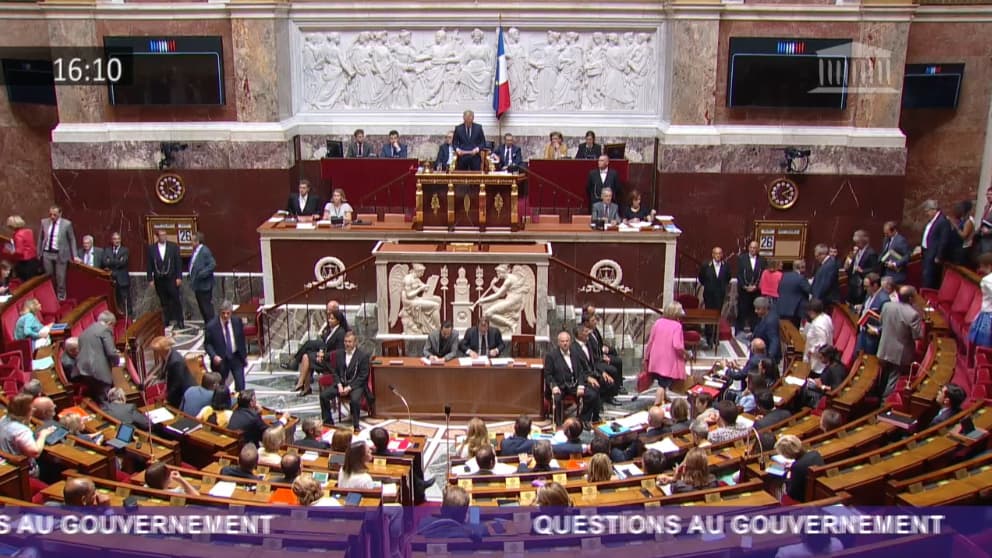 L'Assemblée nationale à 16h10 L'Assemblée nationale à 16h10