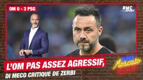 Ligue 1 / OM 0 - 3 PSG : Di Meco pointe du doigt la responsabilité de De Zerbi
