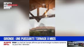 Une puissante tornade a eu lieu à Mios en Gironde, plus de 200 maisons sont concernées