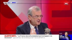 François Villeroy de Galhau, gouverneur de la Banque de France: "Nous ferons ce qu'il faut pour ramener l'inflation vers 2% d'ici fin 2024"