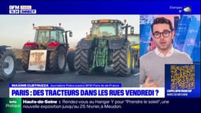 Paris: les agriculteurs de nouveau mobilisés, à la veille du Salon de l'Agriculture