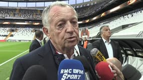 Jean-Michel Aulas, le président de l'OL