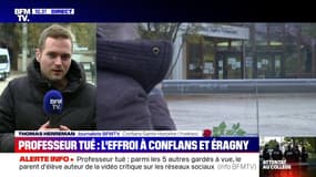 Professeur tué: l'effroi à Conflans et Éragny - 17/10